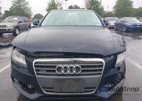 2009 Audi A4 2.0T Premium z USA, uszkodzony, nr VIN WAULF78K79N064317